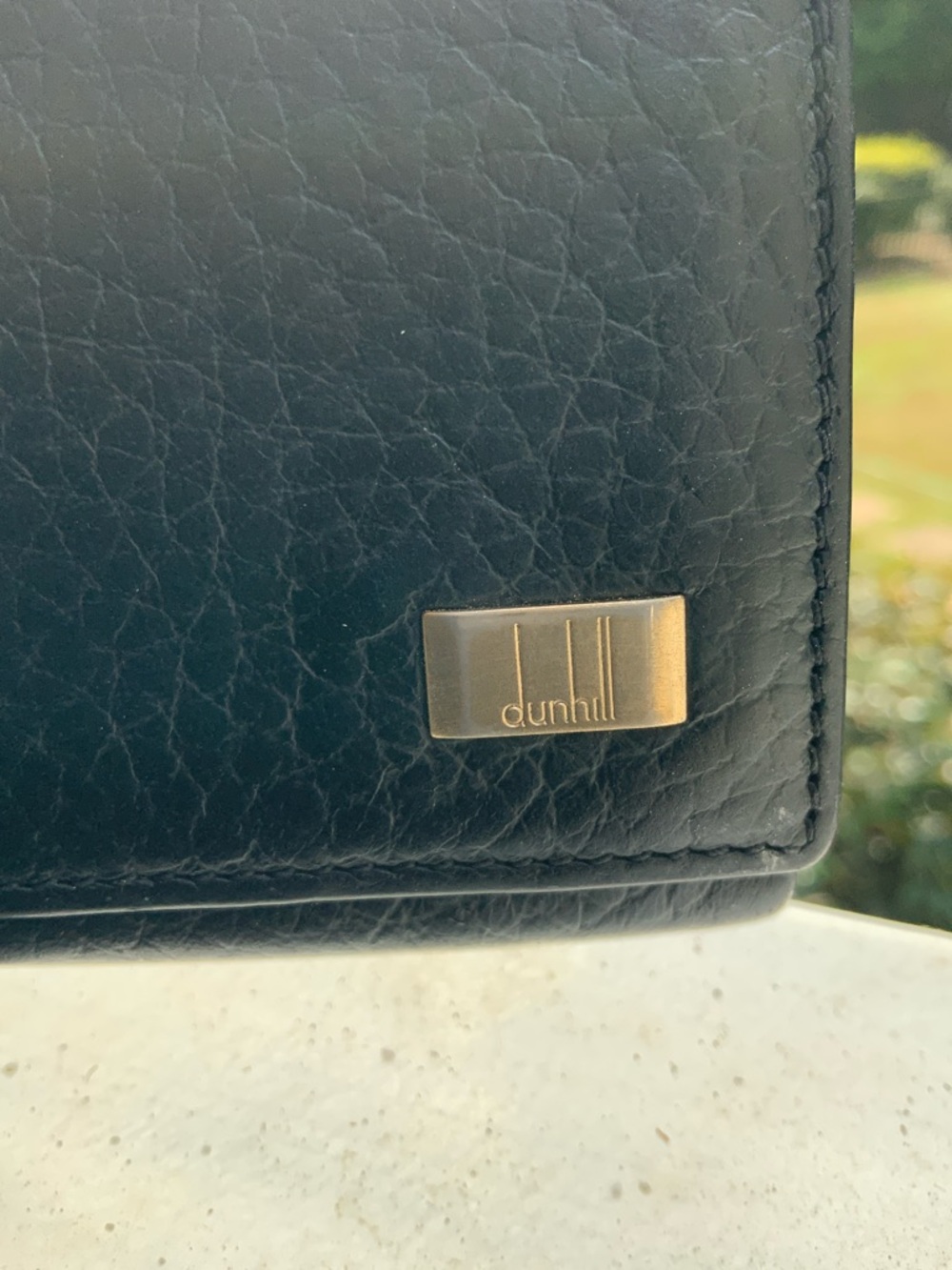 Dunhill Black Leather Long Wallet with Gold Accent GUC leather like butter - Picture 4 of 16
